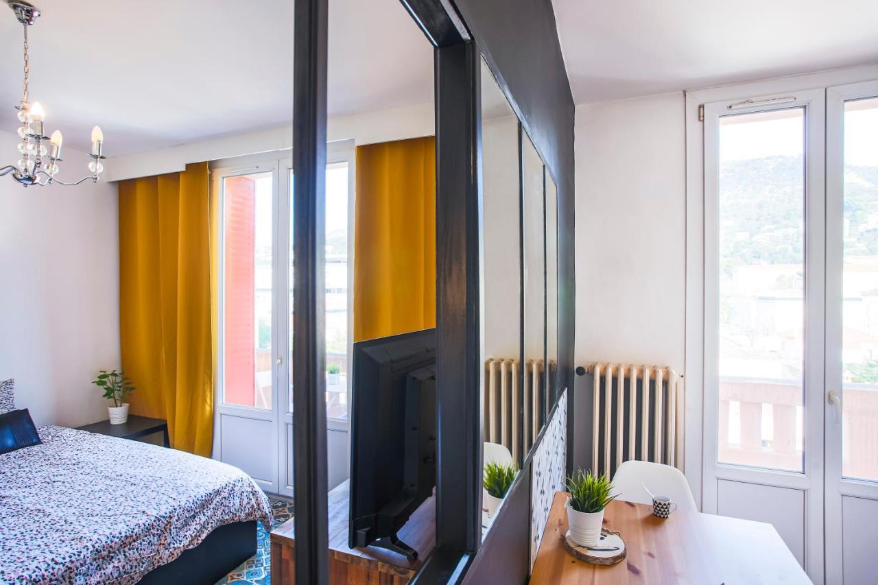 #4 Toulon Centre, Balcon, Vue Sur Corniche, Lumineux, Au Calme, Stationnement Facile & Gratuit Apartment Ngoại thất bức ảnh