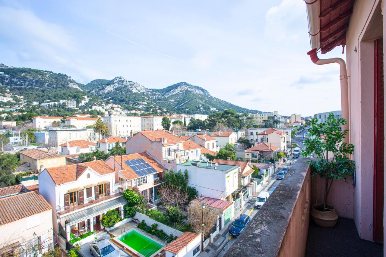 #4 Toulon Centre, Balcon, Vue Sur Corniche, Lumineux, Au Calme, Stationnement Facile & Gratuit Apartment Ngoại thất bức ảnh